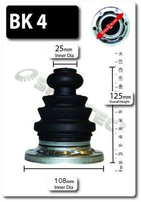 Shaftec BK4 Bellow Kit, drive shaft - 1