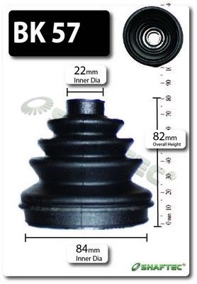 Shaftec BK57 Bellow Kit, drive shaft - 1