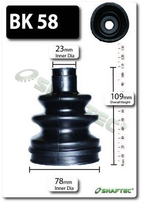 Shaftec BK58 Bellow Kit, drive shaft - 1