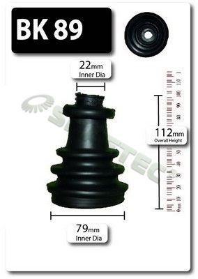 Shaftec BK89 Bellow Kit, drive shaft - 1