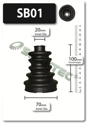 Shaftec SB01A Bellow Kit, drive shaft - 1