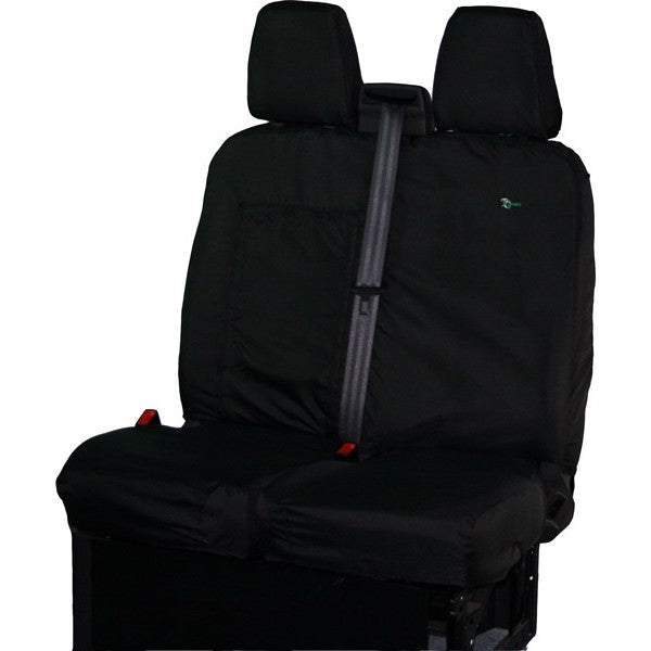 Van Seat Cover - Double - Black -Ford Transit Custom 2013-23