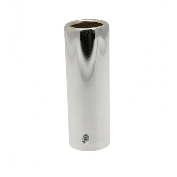Exhaust Trim - Straight Rolled End - Chrome - 32mm