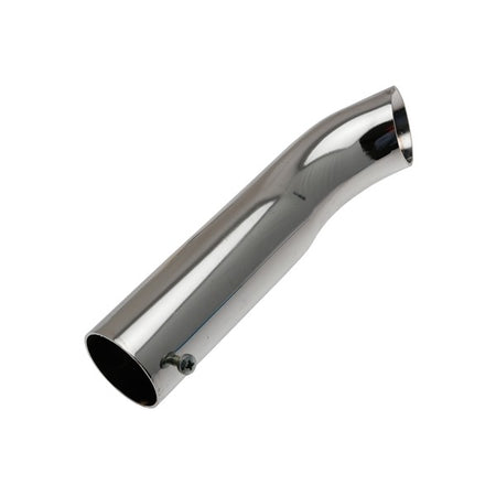 Exhaust Trim - Curved End - Chrome - 45mm