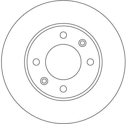 TRW DF4185 Brake Disc - 2