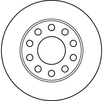 TRW DF4186 Brake Disc - 2