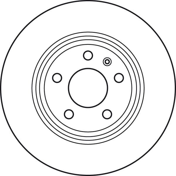 TRW DF4848 Brake Disc - 2