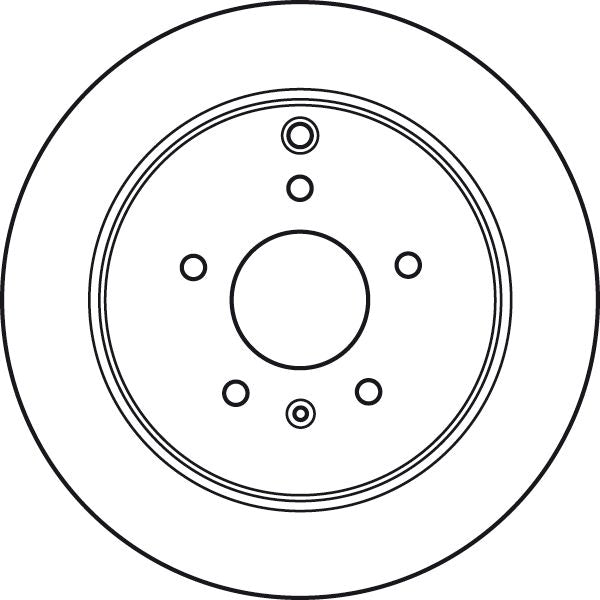 TRW DF6024 Brake Disc - 2