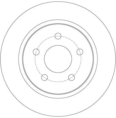 TRW DF6139 Brake Disc - 2