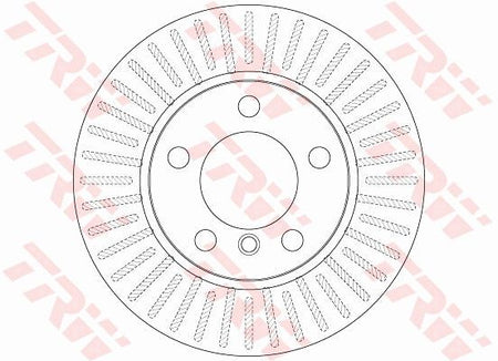TRW DF6255 Brake Disc - 1