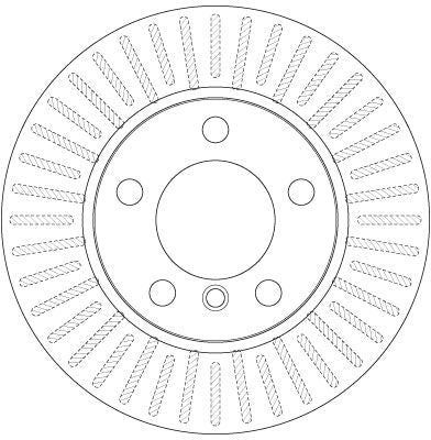 TRW DF6255 Brake Disc - 2