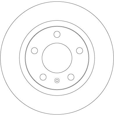 TRW DF6339 Brake Disc - 2