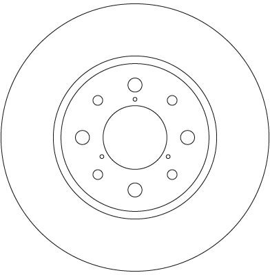 TRW DF6347 Brake Disc - 2
