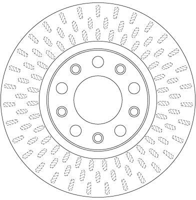 TRW DF6450 Brake Disc - 2