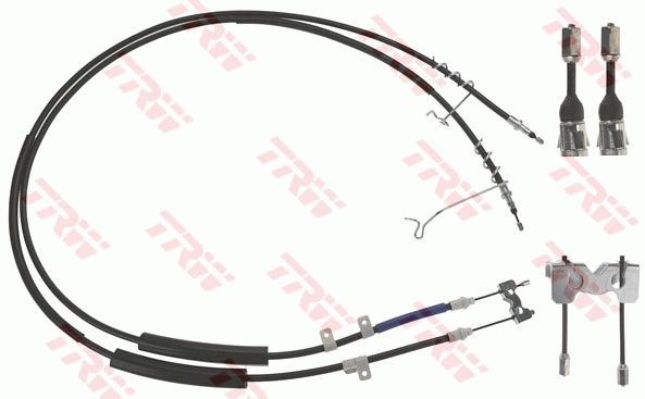 TRW GCH615 Cable Pull, parking brake - 1