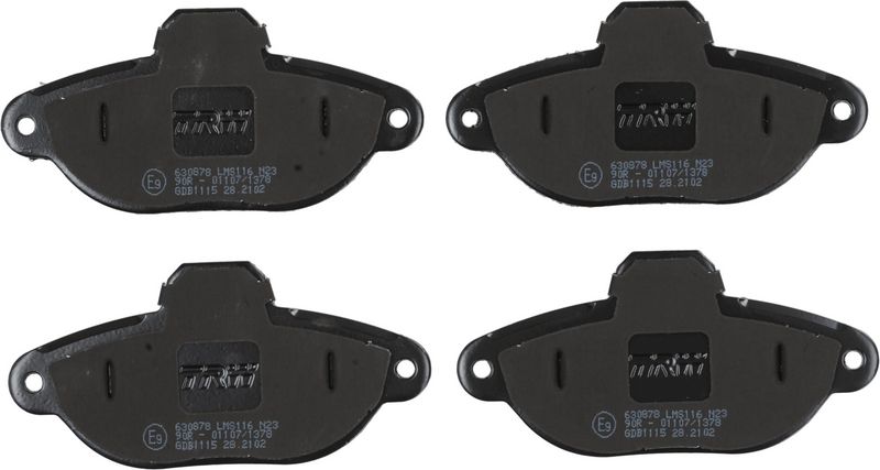 TRW GDB1115 Brake Pad Set, disc brake - 4