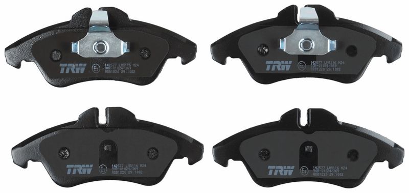 TRW GDB1220 Brake Pad Set, disc brake - 2