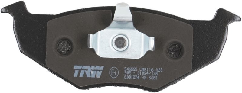 TRW GDB1274 Brake Pad Set, disc brake - 5