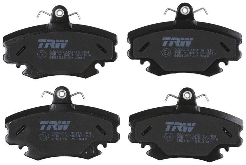 TRW GDB1332 Brake Pad Set, disc brake - 4