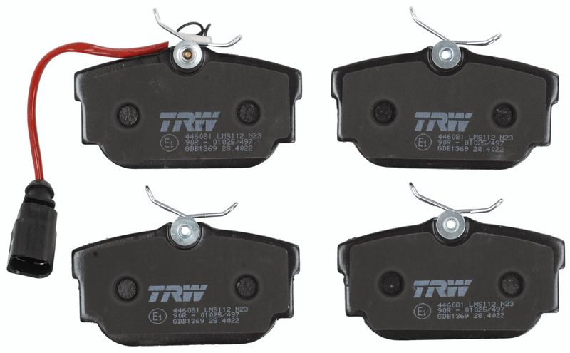 TRW GDB1369 Brake Pad Set, disc brake - 3
