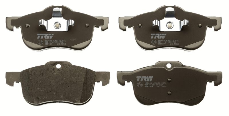 TRW GDB1374 Brake Pad Set, disc brake - 2