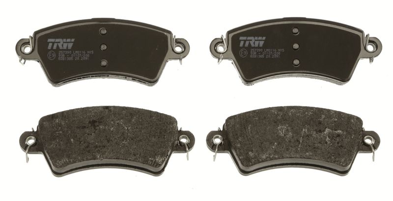 TRW GDB1385 Brake Pad Set, disc brake - 2
