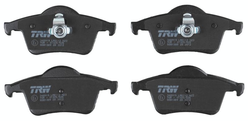TRW GDB1389 Brake Pad Set, disc brake - 2
