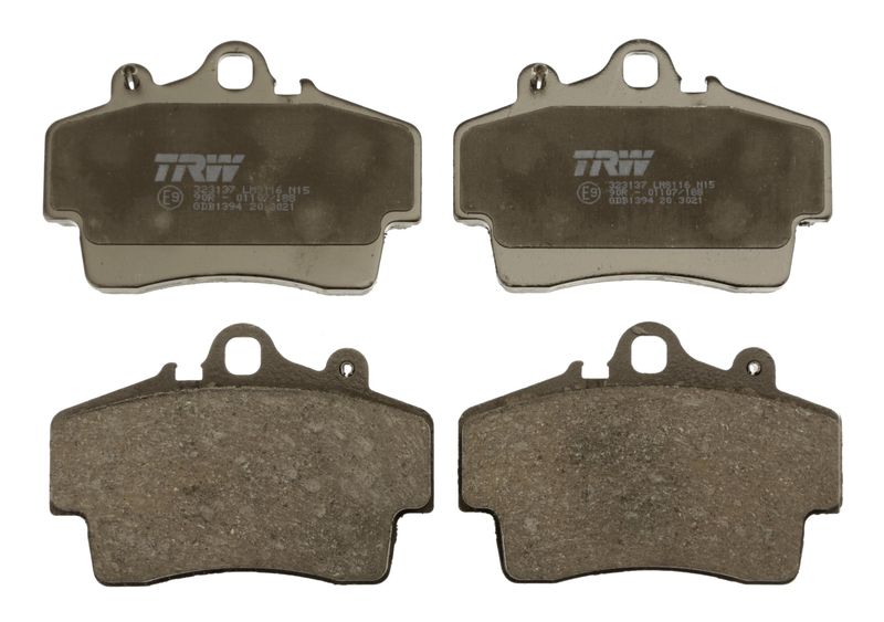 TRW GDB1394 Brake Pad Set, disc brake - 2