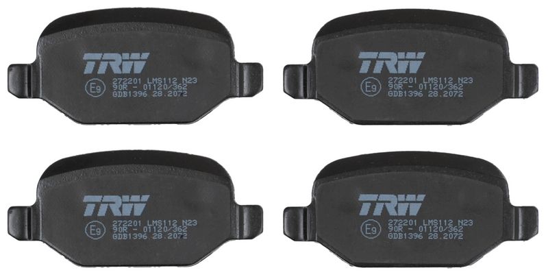 TRW GDB1396 Brake Pad Set, disc brake - 4