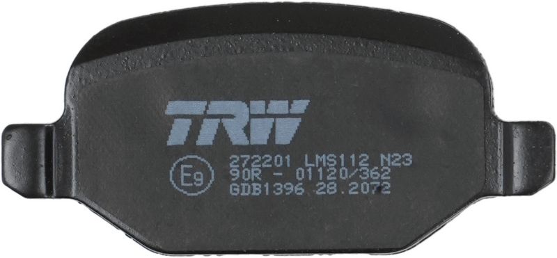 TRW GDB1396 Brake Pad Set, disc brake - 6