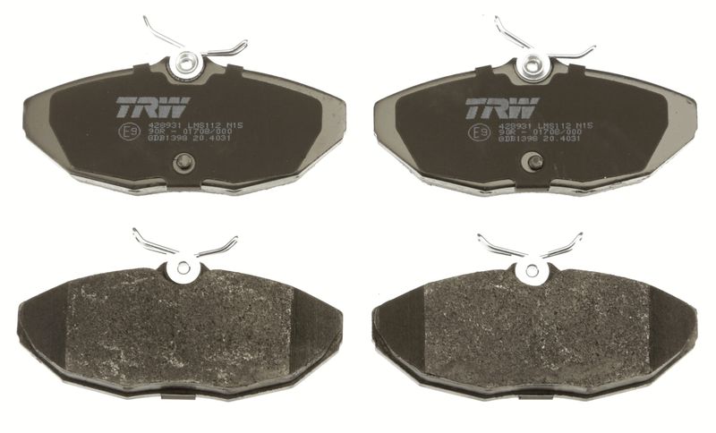 TRW GDB1398 Brake Pad Set, disc brake - 2