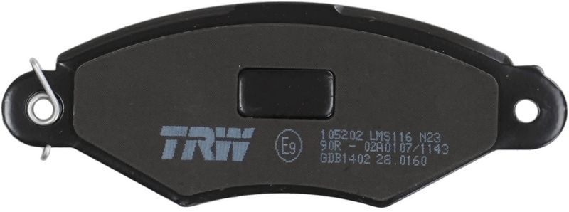 TRW GDB1402 Brake Pad Set, disc brake - 5