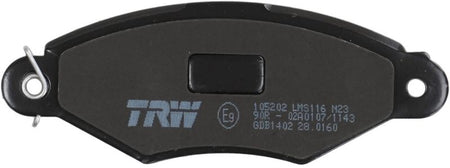 TRW GDB1402 Brake Pad Set, disc brake - 5