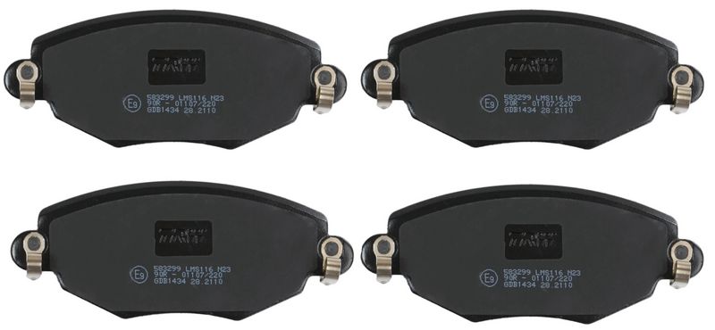 TRW GDB1434 Brake Pad Set, disc brake - 4