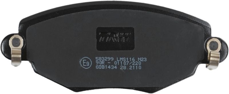 TRW GDB1434 Brake Pad Set, disc brake - 6