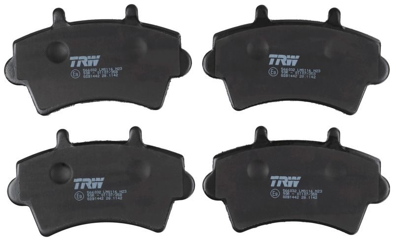 TRW GDB1442 Brake Pad Set, disc brake - 2