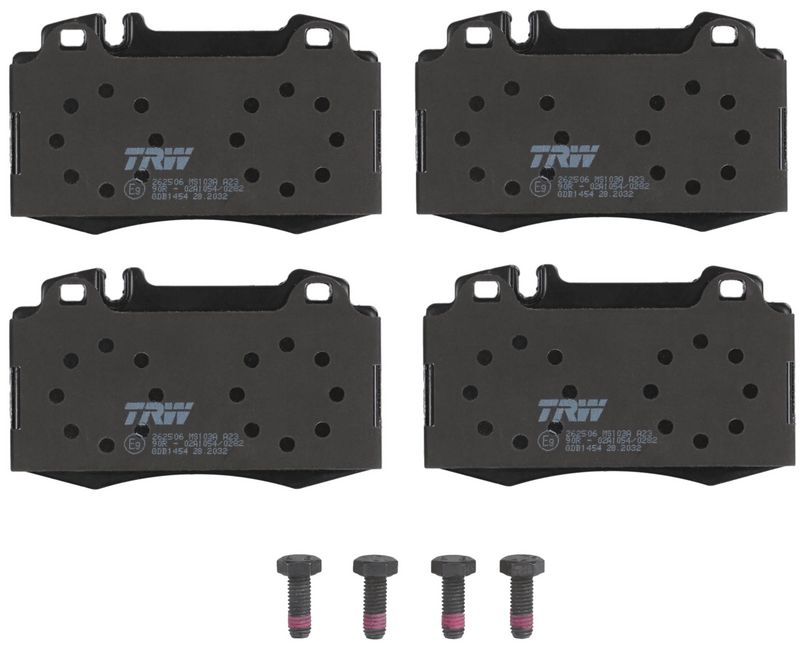 TRW GDB1454 Brake Pad Set, disc brake - 2