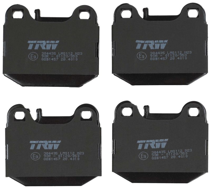 TRW GDB1457 Brake Pad Set, disc brake - 3