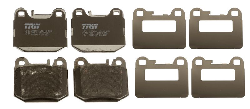 TRW GDB1457 Brake Pad Set, disc brake - 5