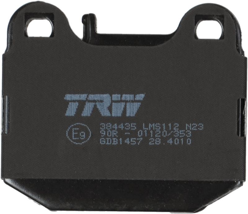 TRW GDB1457 Brake Pad Set, disc brake - 6