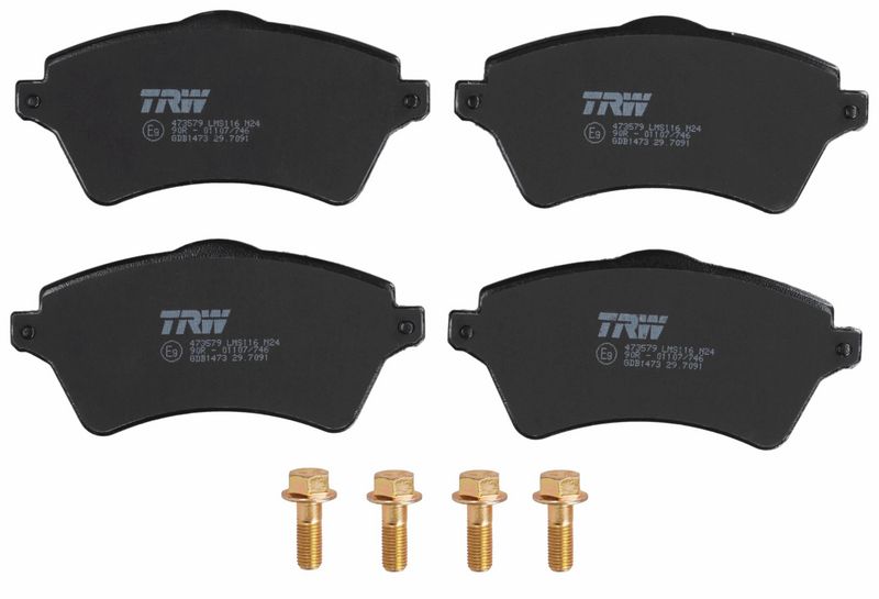 TRW GDB1473 Brake Pad Set, disc brake - 1