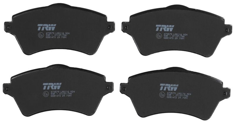 TRW GDB1473 Brake Pad Set, disc brake - 4