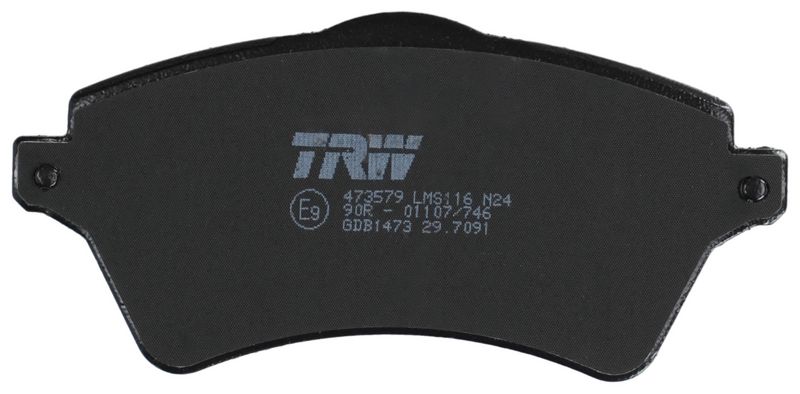 TRW GDB1473 Brake Pad Set, disc brake - 5