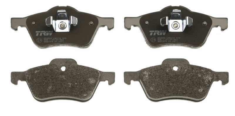 TRW GDB1476 Brake Pad Set, disc brake - 4