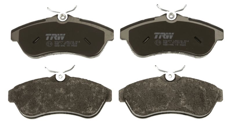 TRW GDB1496 Brake Pad Set, disc brake - 2