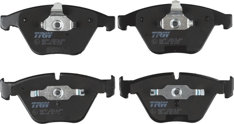 TRW GDB1498 Brake Pad Set, disc brake - 2