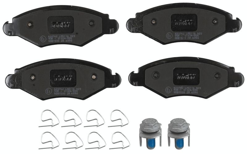 TRW GDB1500 Brake Pad Set, disc brake - 2