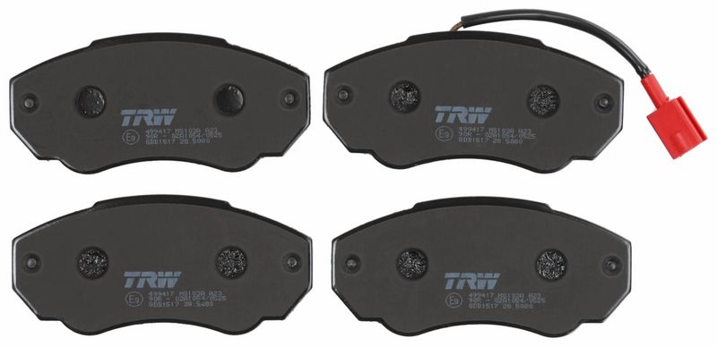 TRW GDB1517 Brake Pad Set, disc brake - 2
