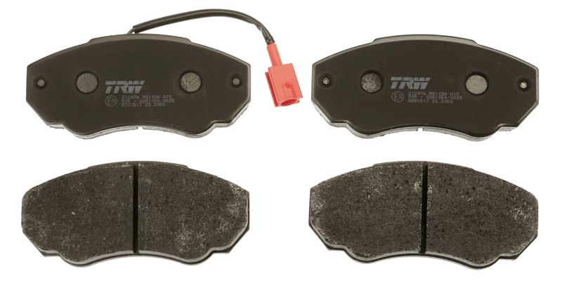 TRW GDB1517 Brake Pad Set, disc brake - 4