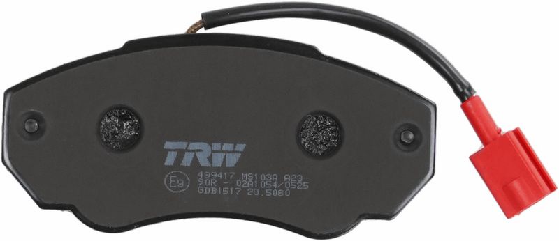 TRW GDB1517 Brake Pad Set, disc brake - 5